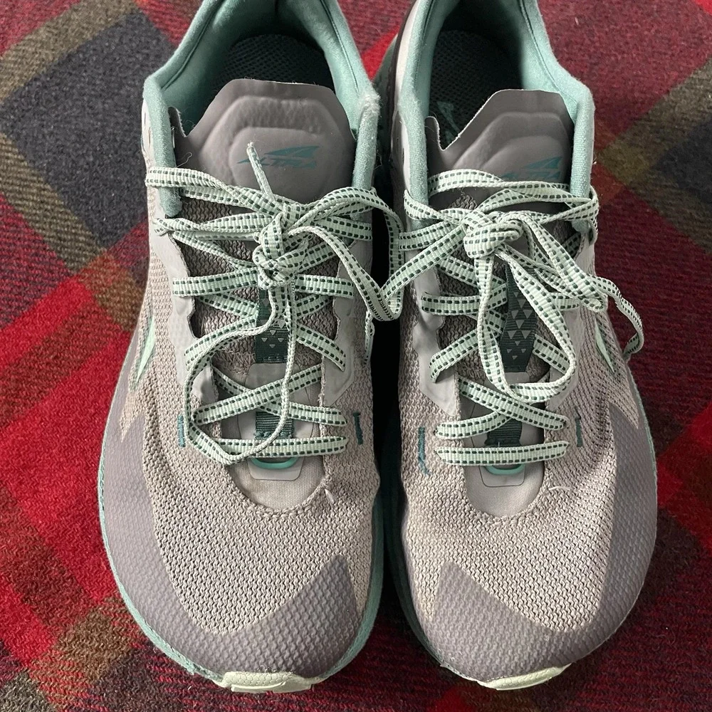 Altra Trail Running Shoes Womens Size 9.5 Gray EGO MaxTrac Athletic Timp 4